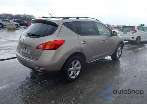 2009 Nissan Murano Sl z USA, uszkodzony, nr VIN JN8AZ18U59W009699